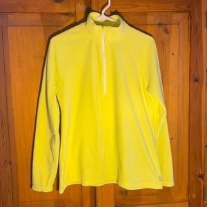 Eddie Bauer micro fleece 1/4 zip pullover (m)